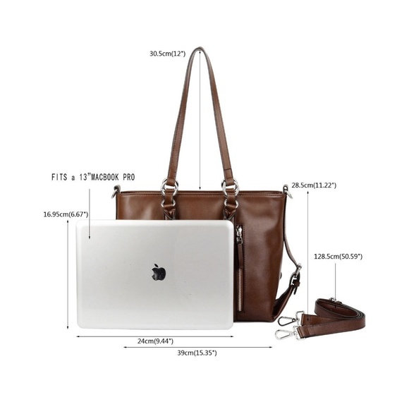 WOMEN'S LARGE LEATHER TOTE - LAST ONE ! - Picture 6 of 7